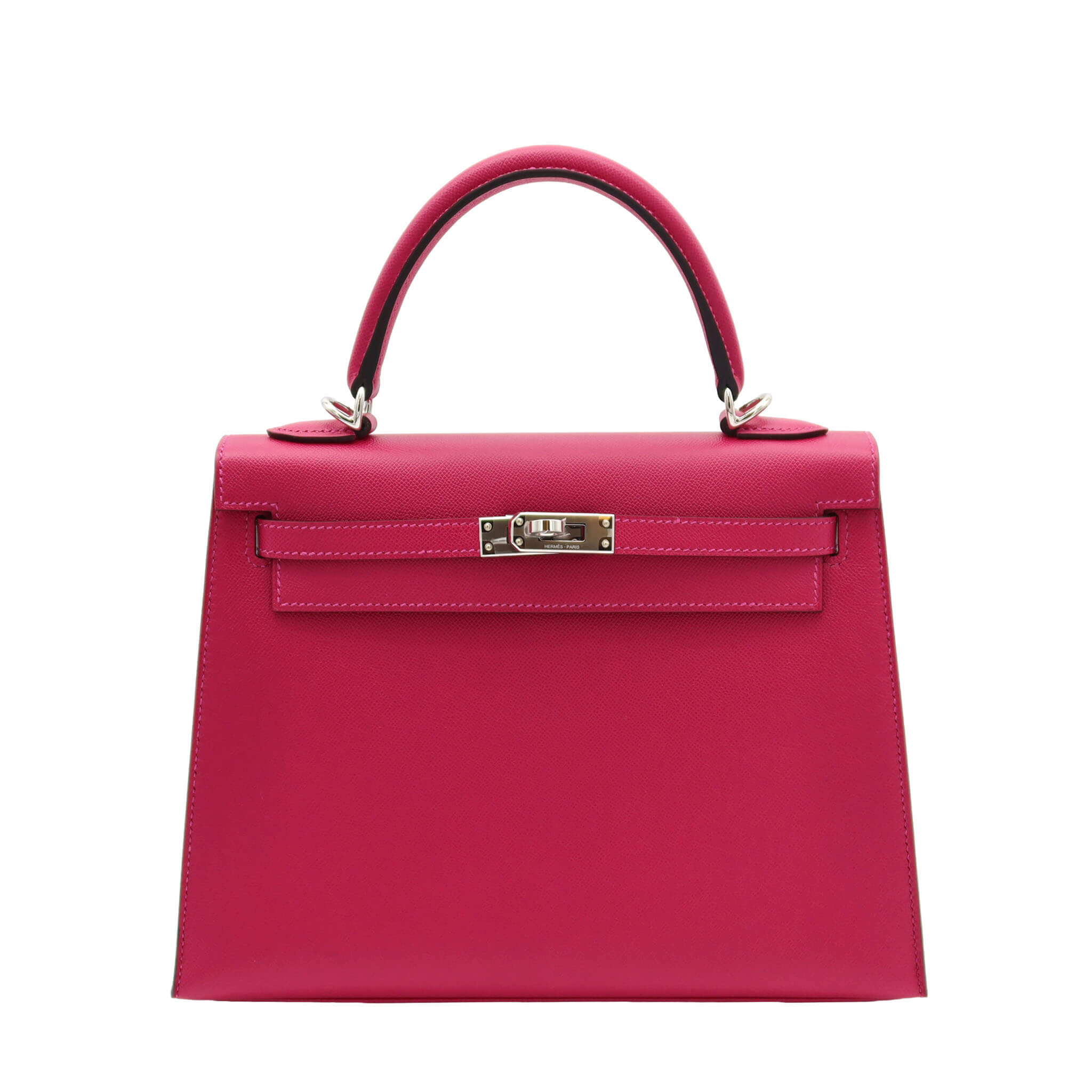 超入手困難 エルメス HERMES リボン ロール 未開封 1巻25m HERMES エルメス ケリー 25 ローズパープル ヴォーマダム シルバー金具