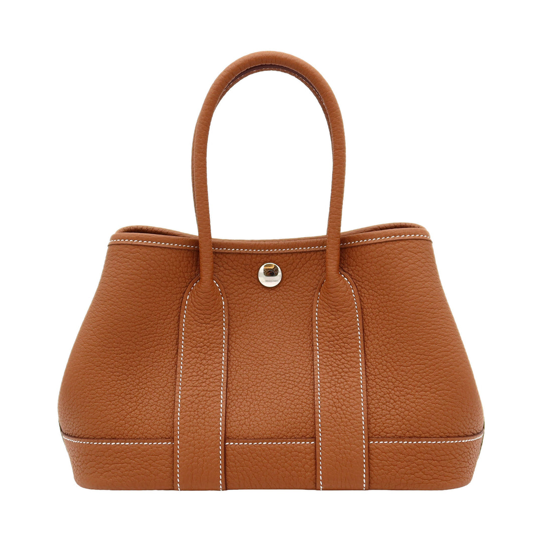 HERMÈS エルメス ガーデンパーティ ネオ ゴールド ネゴンダ シルバー金具 W刻印