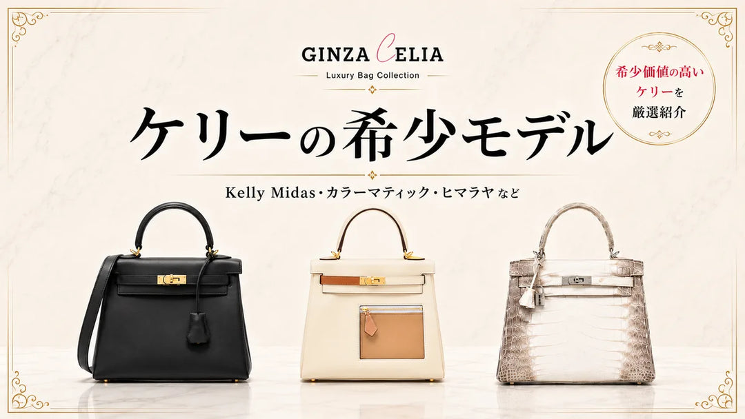 ケリーの希少モデル徹底解説｜バーキンとどっちがレア