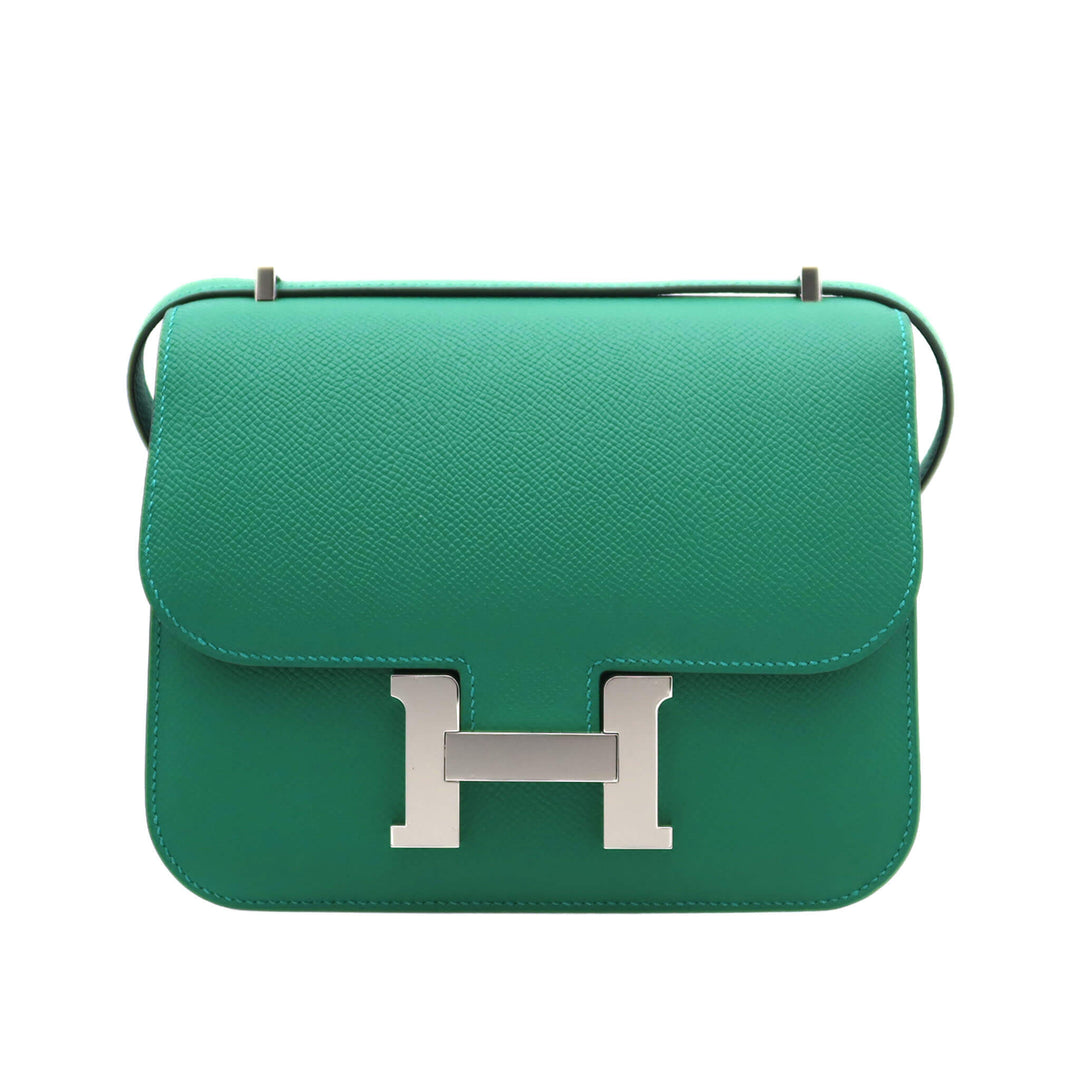 HERMES  エルメス  コンスタンス 19  ミロワール  ヴェールジェイド  エプソン  シルバー金具  K 刻印