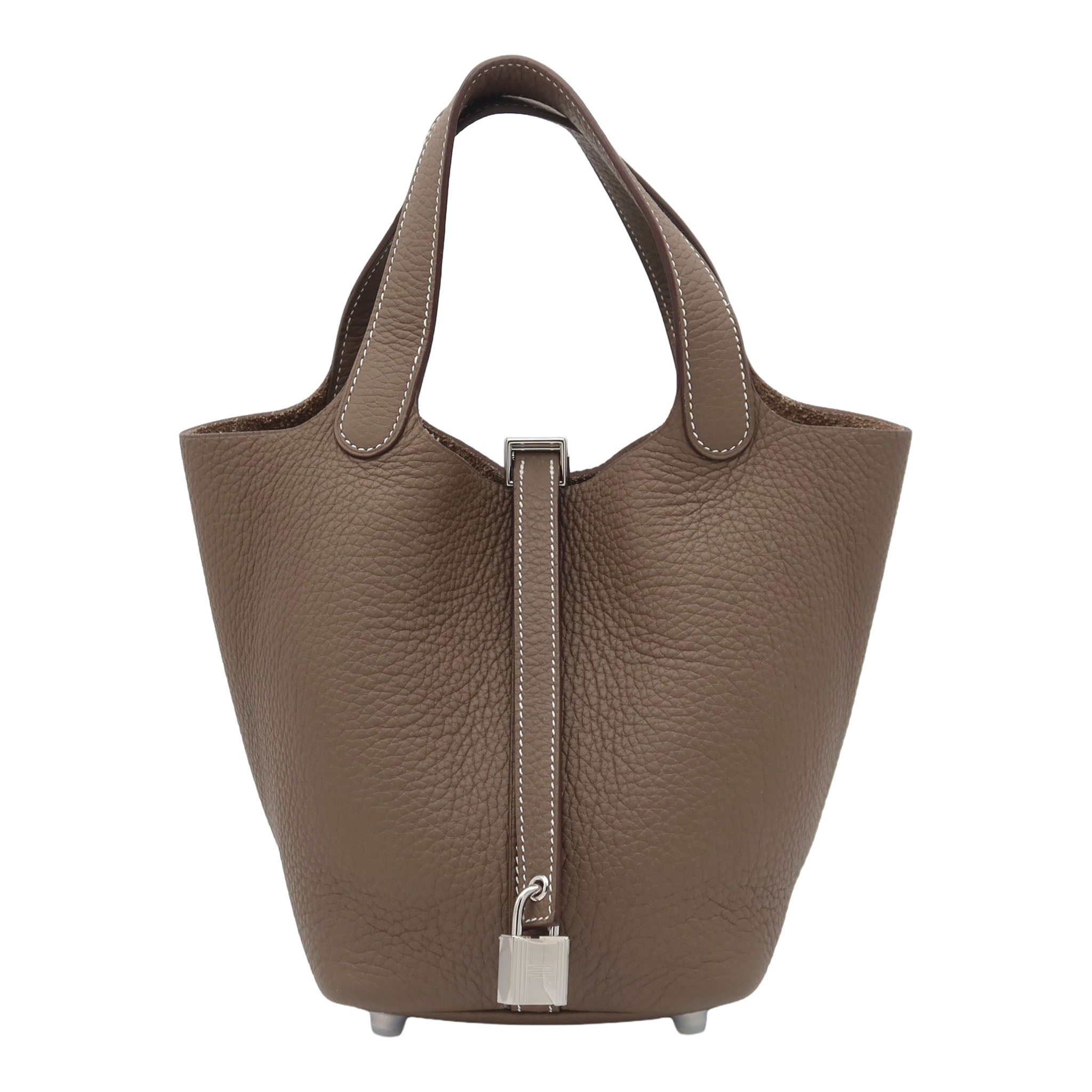 Y刻印 エルメス HERMES ピコタンロックpm 18 エトゥープ HERMES エルメス ピコタンロック18 エトゥープ トリヨンクレマンス