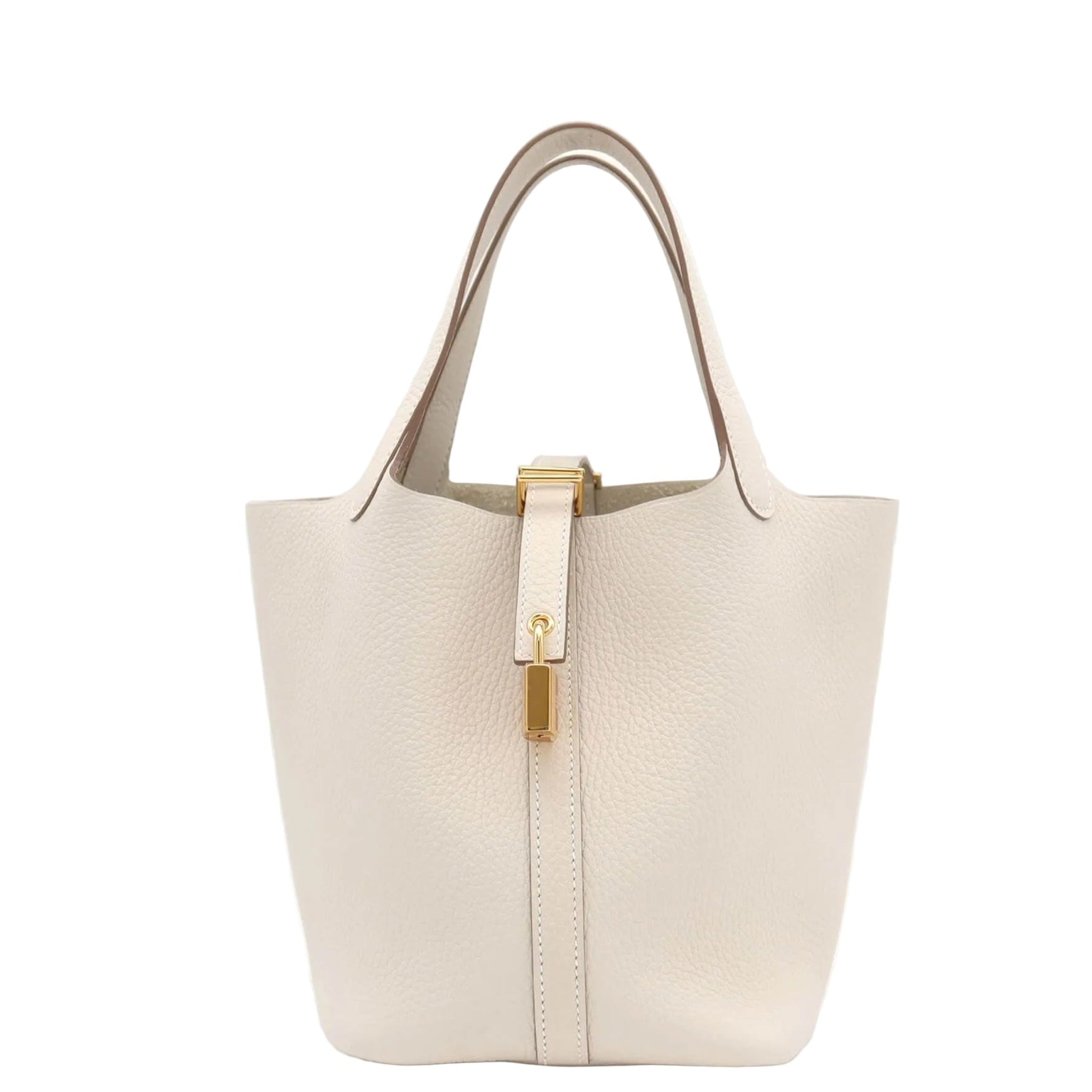 HERMES エルメス ピコタンロック18 クレ トリヨンクレマンス ゴールド