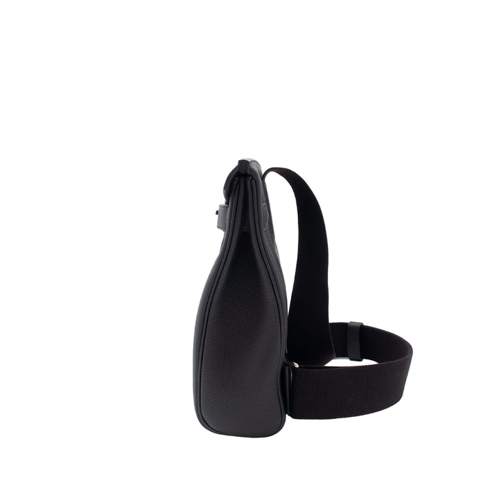 HERMES エルメス ケリーアッカド PM ブラック トゴ シルバー金具 G刻印 - GINZA CELIA