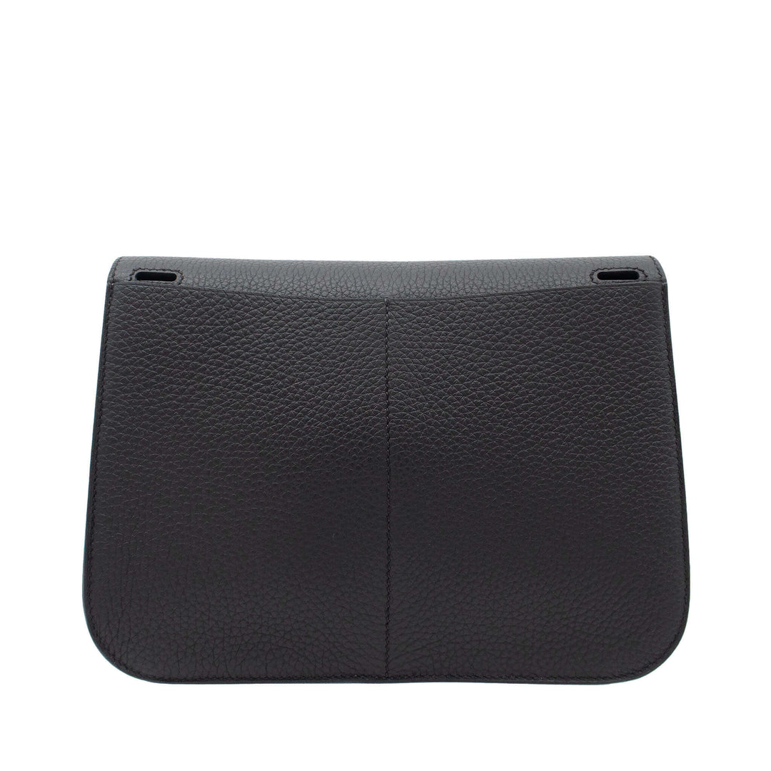 HERMES エルメス アルザン25 ブラック トリヨンクレマンス シルバー金具 G刻印 - GINZA CELIA