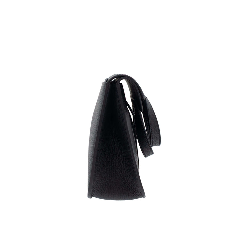 HERMES エルメス アルザン25 ブラック トリヨンクレマンス シルバー金具 G刻印 - GINZA CELIA