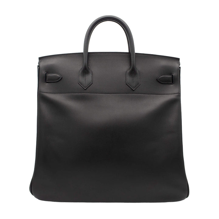 HERMES エルメス オータクロア40 ブラック エバーグリーン モノクローム金具 G刻印 - GINZA CELIA
