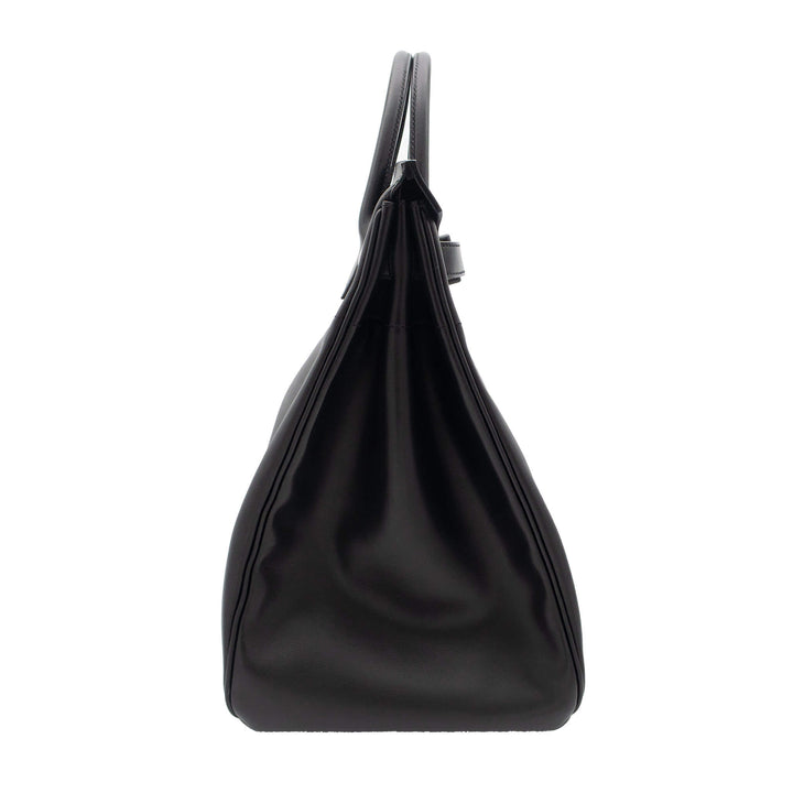 HERMES エルメス オータクロア40 ブラック エバーグリーン モノクローム金具 G刻印 - GINZA CELIA