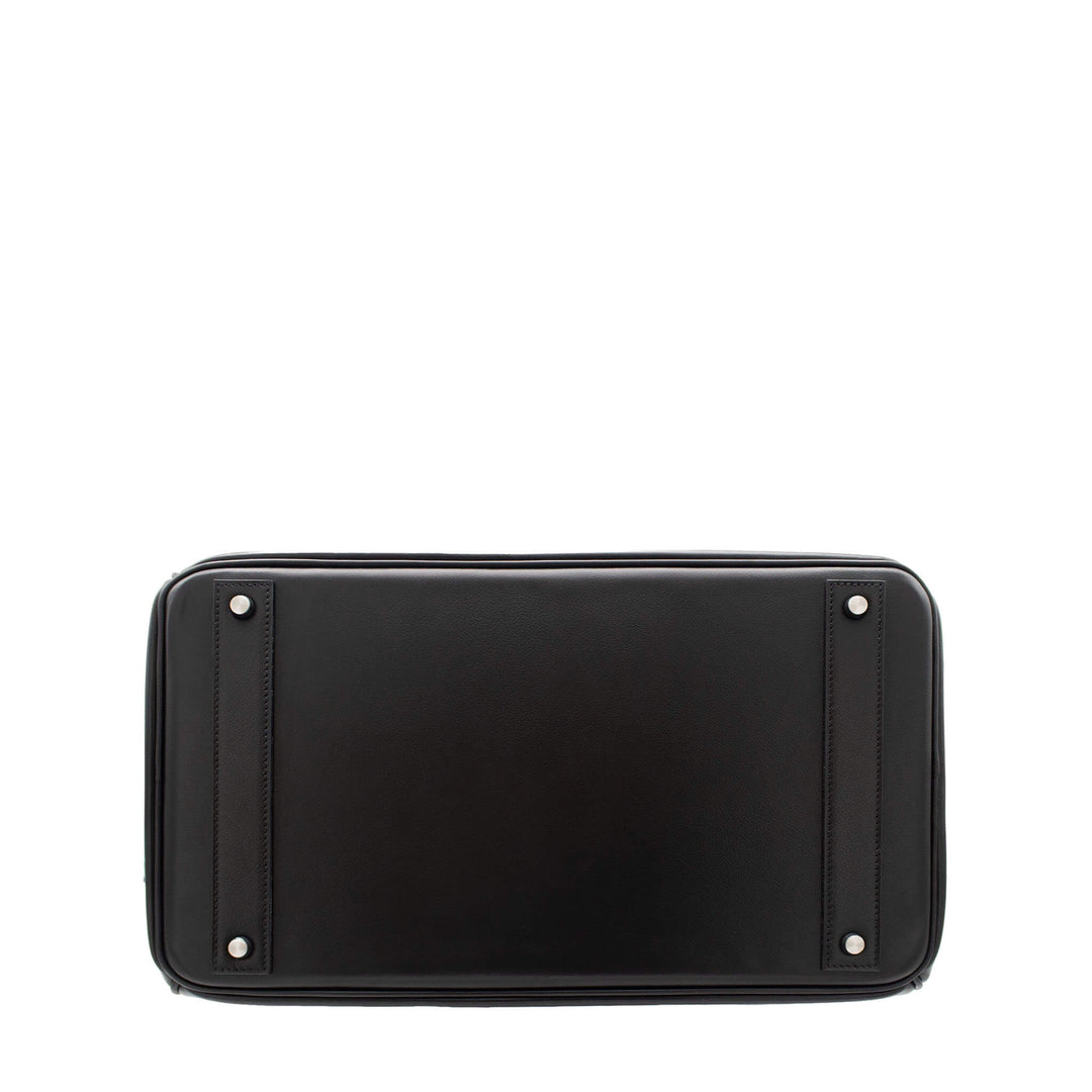 HERMES エルメス オータクロア40 ブラック エバーグリーン モノクローム金具 G刻印 - GINZA CELIA
