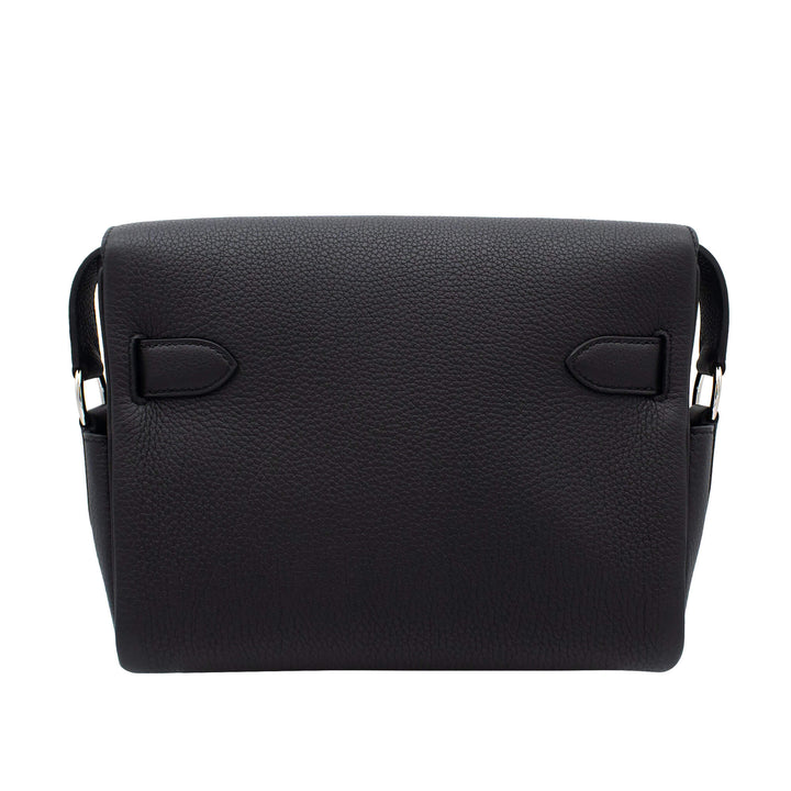 HERMÈS Kelly Messenger PM Black Togo PHW Stempel K