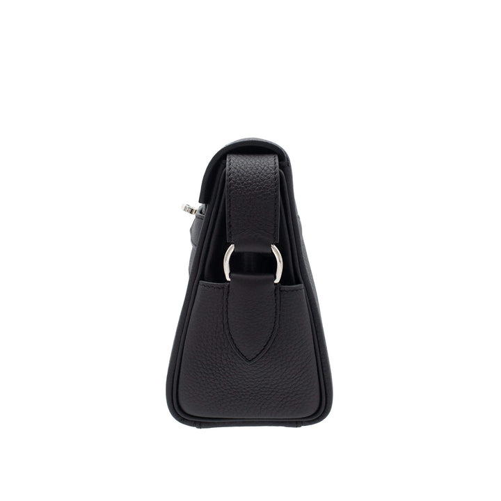 HERMÈS Kelly Messenger PM Black Togo PHW Stempel K