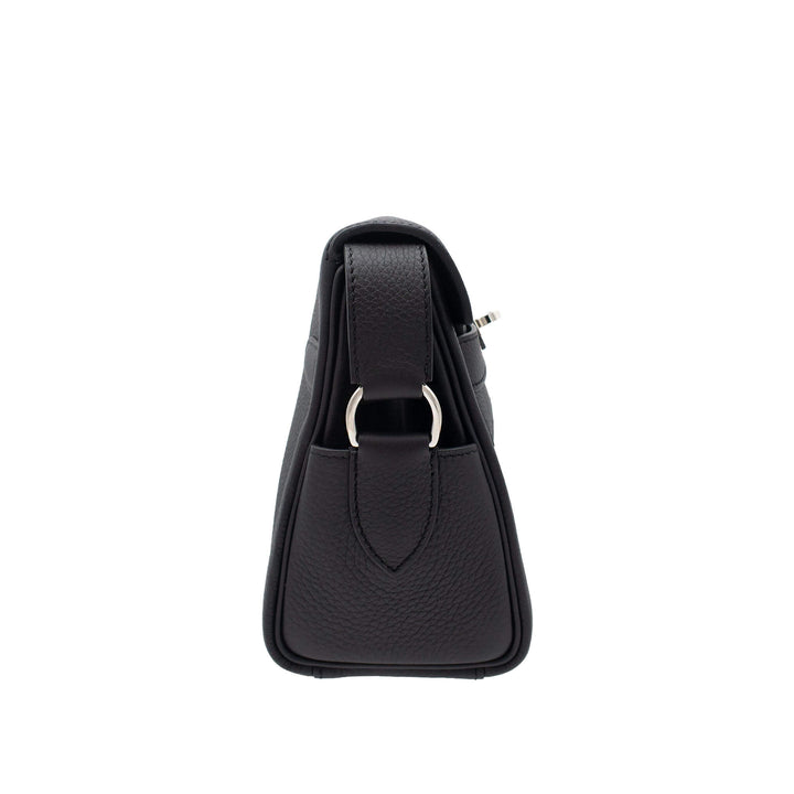 HERMÈS Kelly Messenger PM Black Togo PHW Stempel K