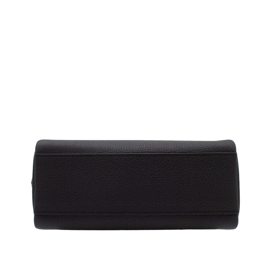 HERMÈS Kelly Messenger PM Black Togo PHW Stempel K