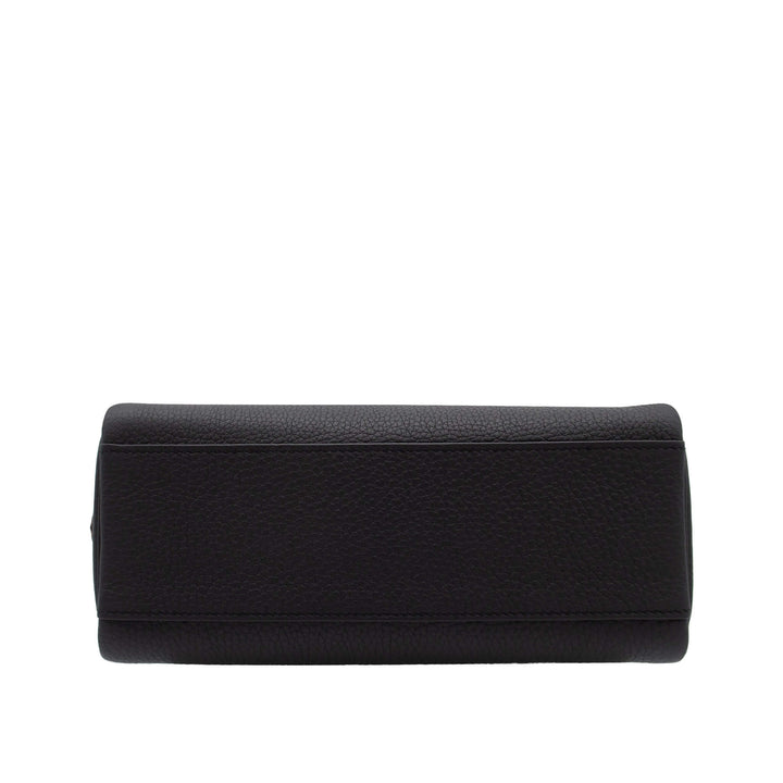 HERMÈS Kelly Messenger PM Black Togo PHW Stempel K