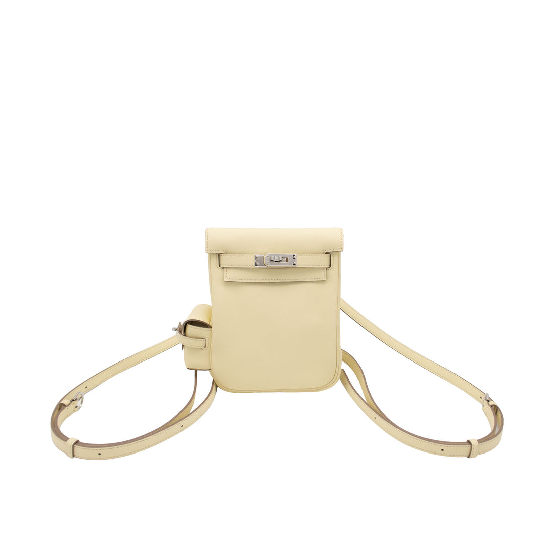 HERMES エルメス ケリージャンプ ジョーヌミルトン スイフト シルバー金具 K刻印