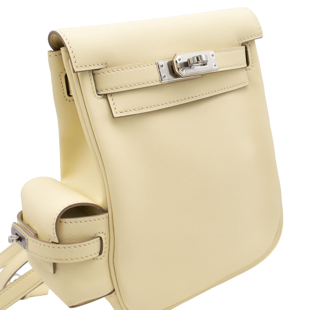 HERMES エルメス ケリージャンプ ジョーヌミルトン スイフト シルバー金具 K刻印