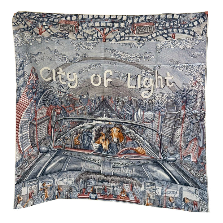 Hermès Carré 90 "City of Light"
