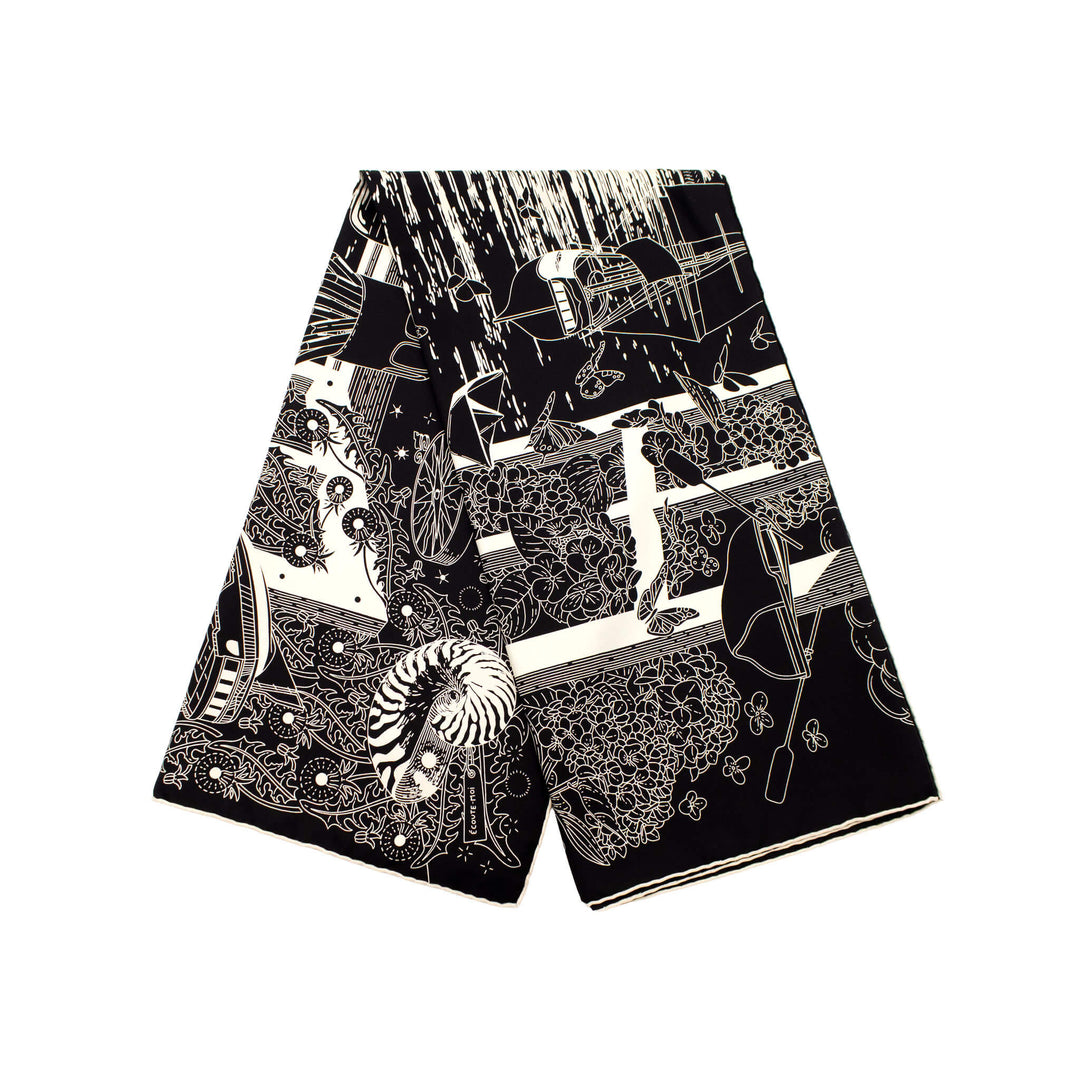 HERMES エルメス カレ90 シルクスカーフ