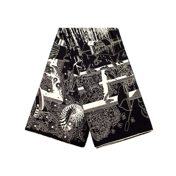 HERMES エルメス カレ90 シルクスカーフ