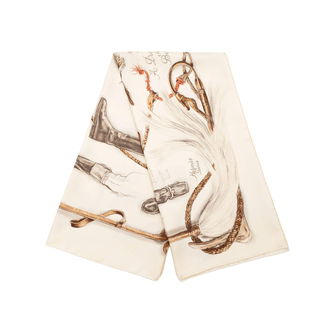 HERMES エルメス カレ90 シルクスカーフ