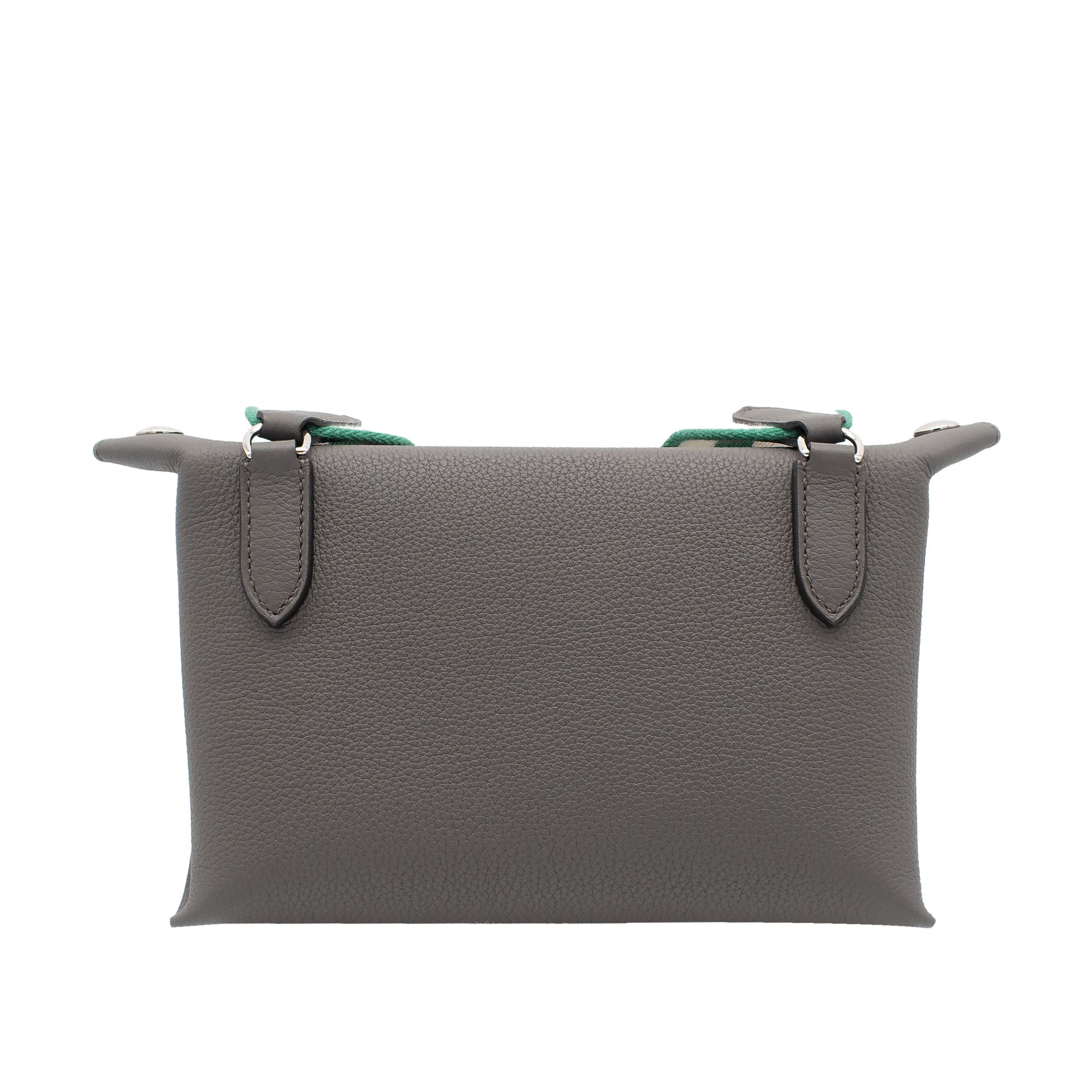 HERMES エルメス ヴィドポッシュ エタン トゴ シルバー金具 B刻印