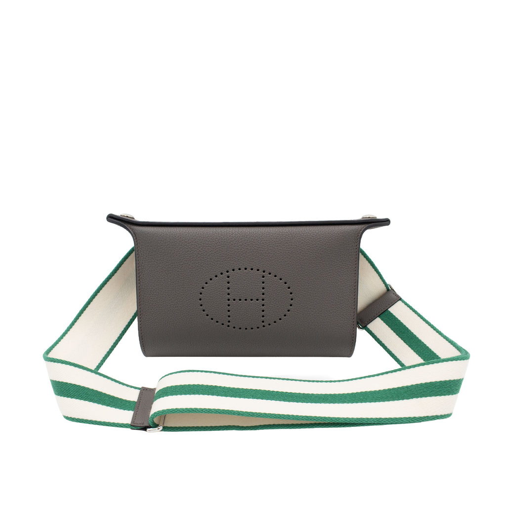 HERMES エルメス ヴィドポッシュ エタン トゴ シルバー金具 B刻印
