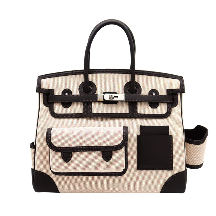 HERMES  エルメス  バーキン 35  カーゴ  バイブルン  スイフト  トワル  シルバー金具  K 刻印