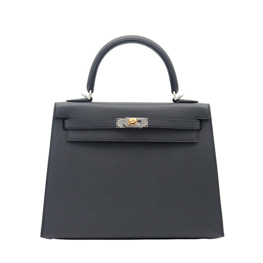 HERMES  エルメス  ケリー 25  プロン  エプソン  エレクトラム金具  K 刻印 - GINZA CELIA