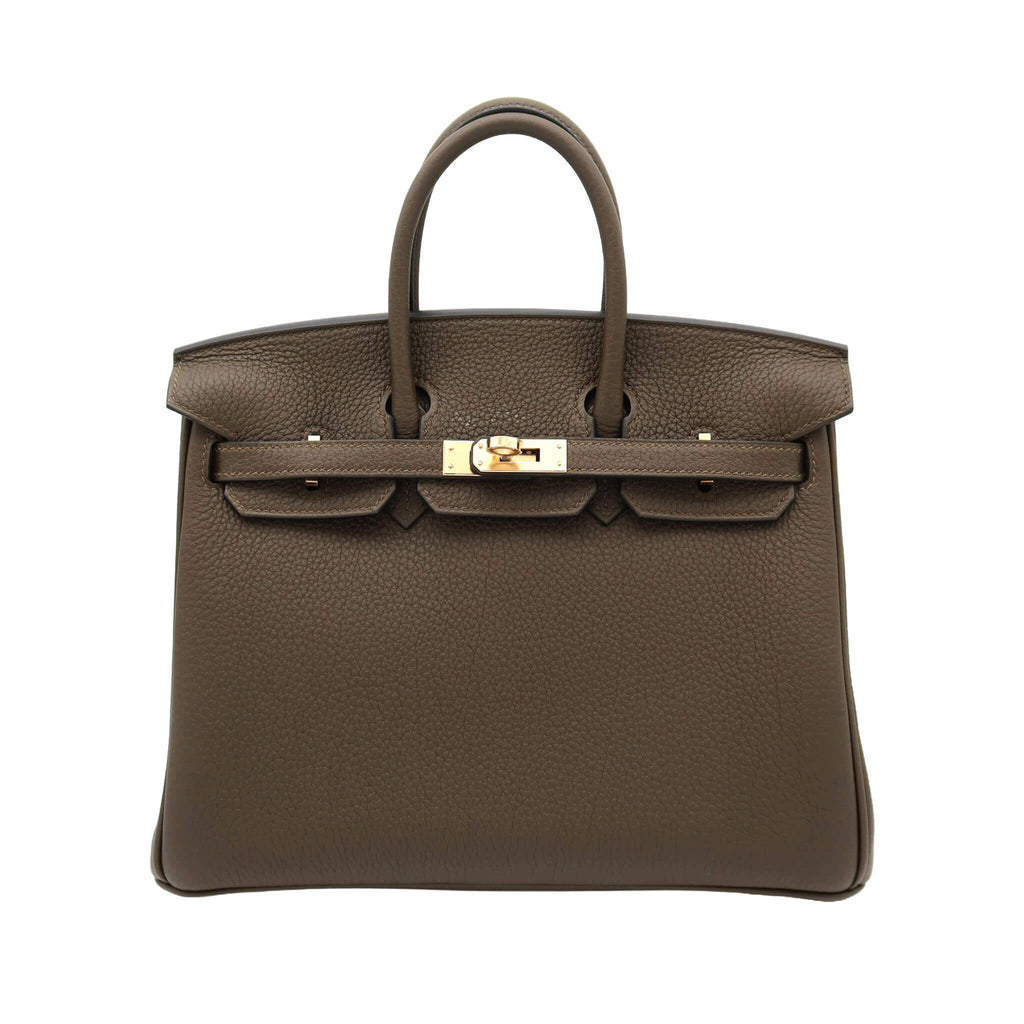 HERMES エルメス バーキン25 ヴェールロデン トゴ シャンパンゴールド
