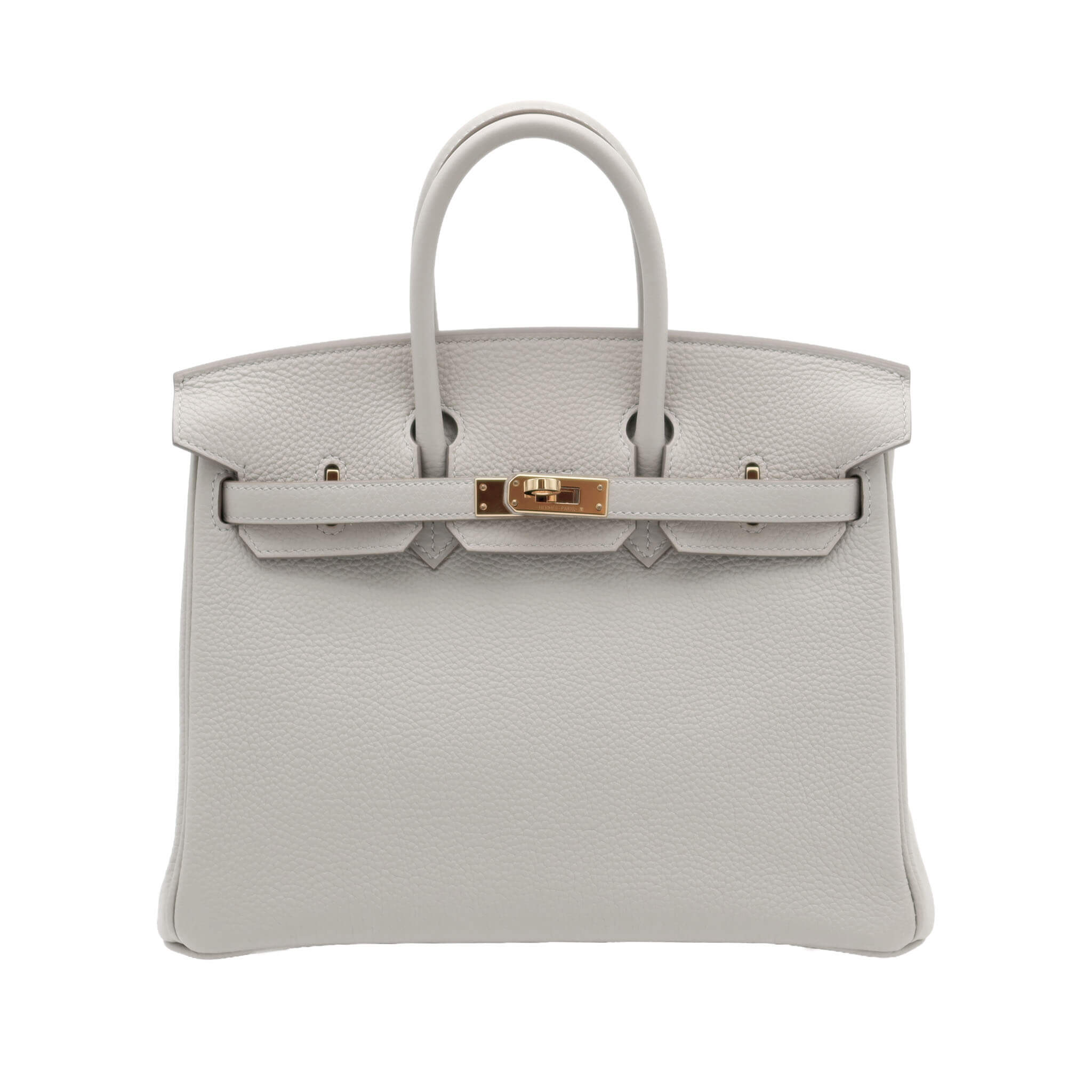 HERMES エルメス バーキン25 グリペール トゴ ゴールド金具 B刻印