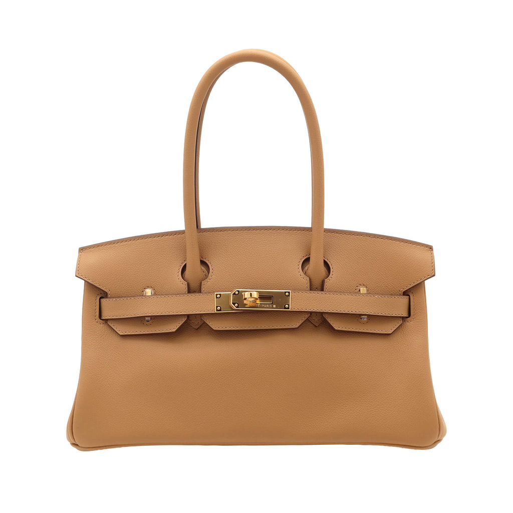 HERMES エルメス バーキンショルダーライト 29 ビスキュイ エバー