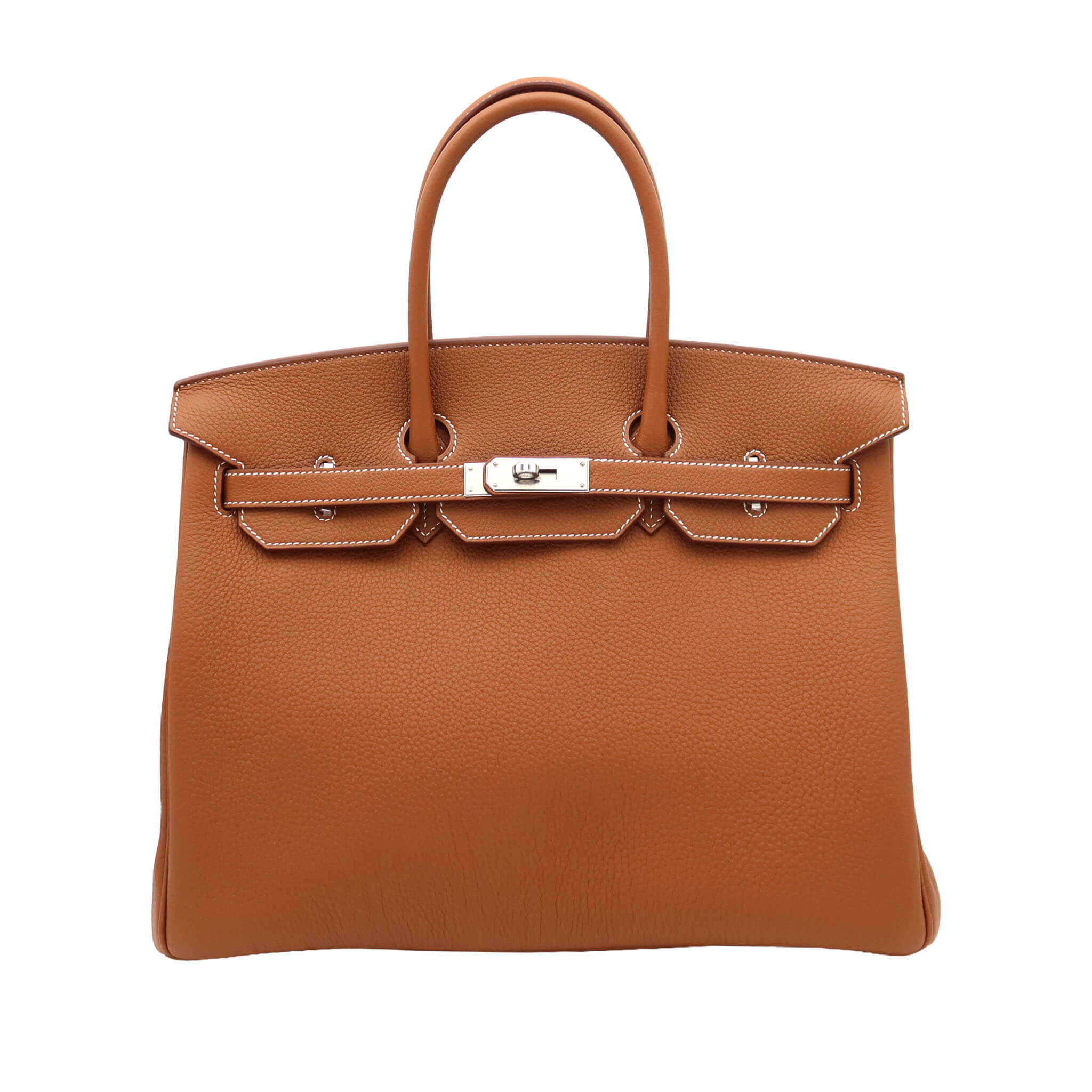バーキン35 金具 トゴ Birkin ハンドバッグ レザー HERMES エルメス バーキン35 ゴールド トゴ シルバー金具 G刻印
