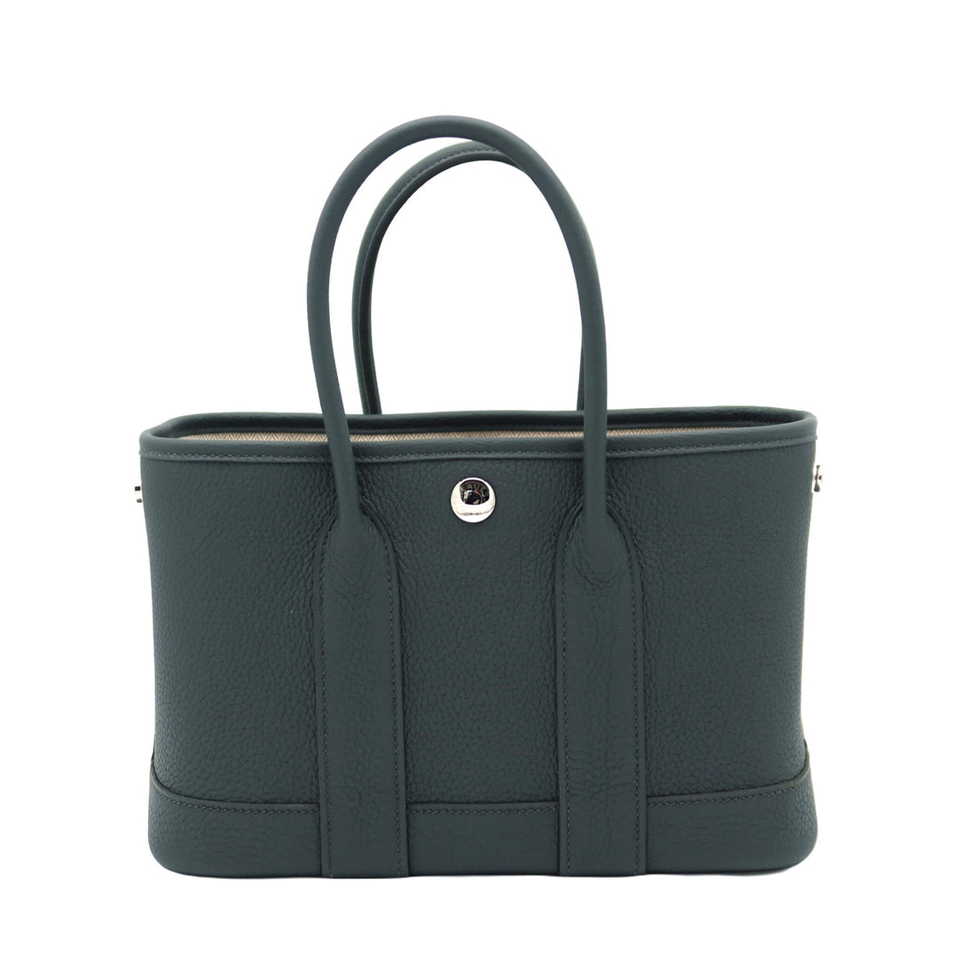 HERMES  エルメス  ガーデンパーティ ネオ  トゴ  ヴェールアマンド  シルバー金具  K 刻印 - GINZA CELIA