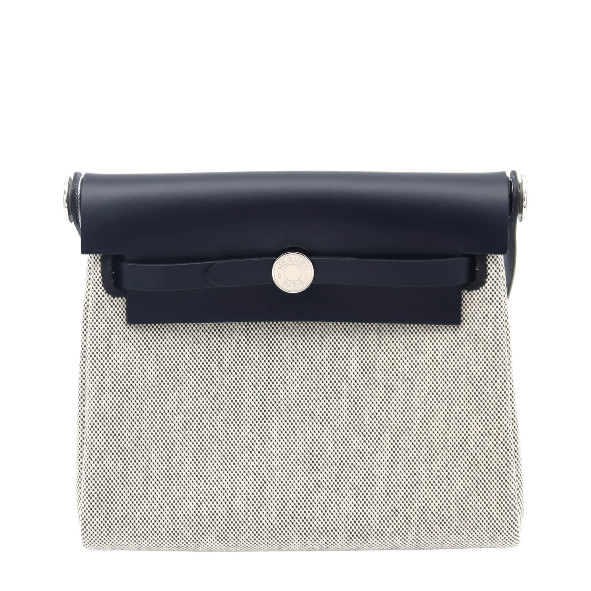 HERMES エルメス エールバッグ ジップ ミニ ブルーインディゴ