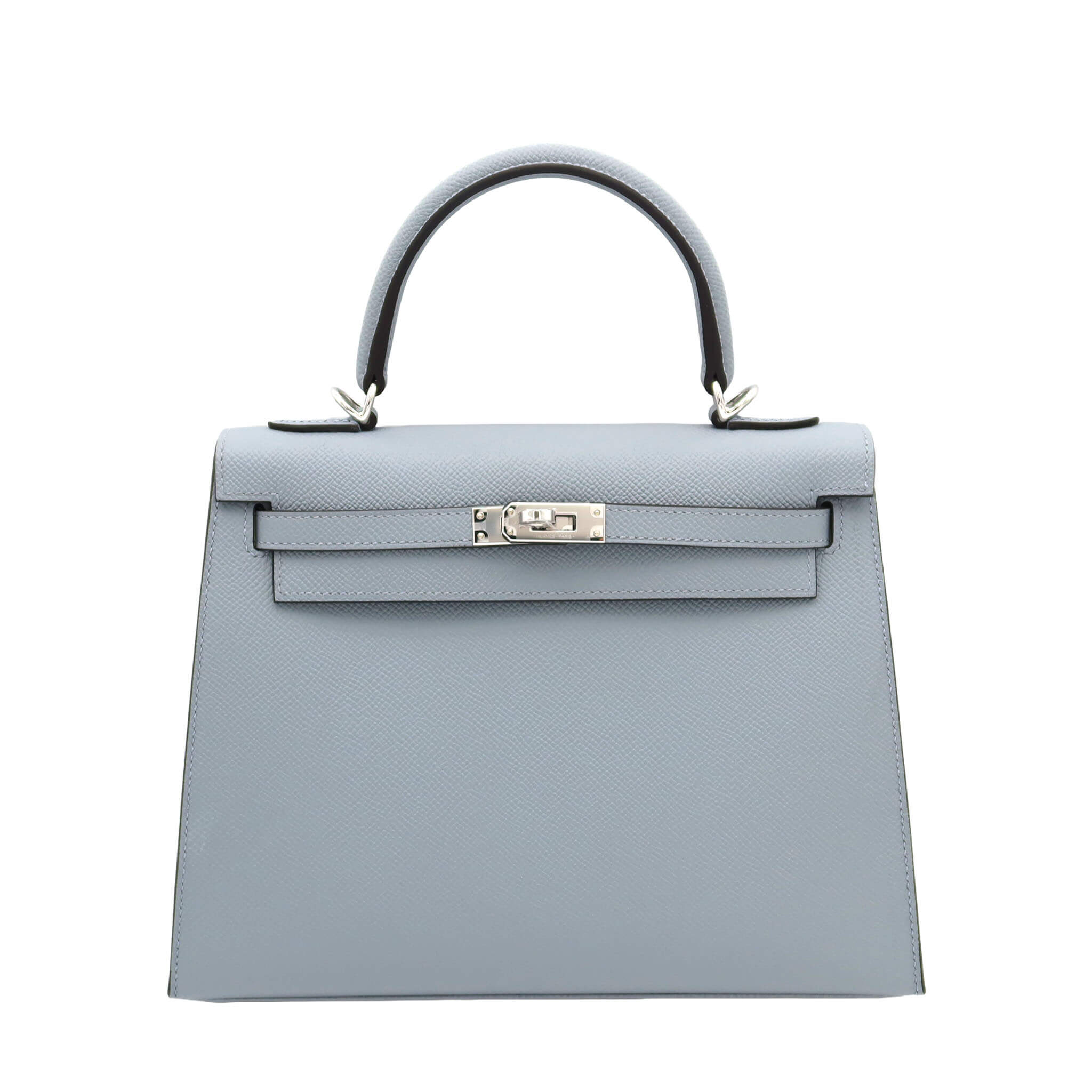HERMES エルメス ケリー 25 セリエ グリパンタン エプソン シルバー