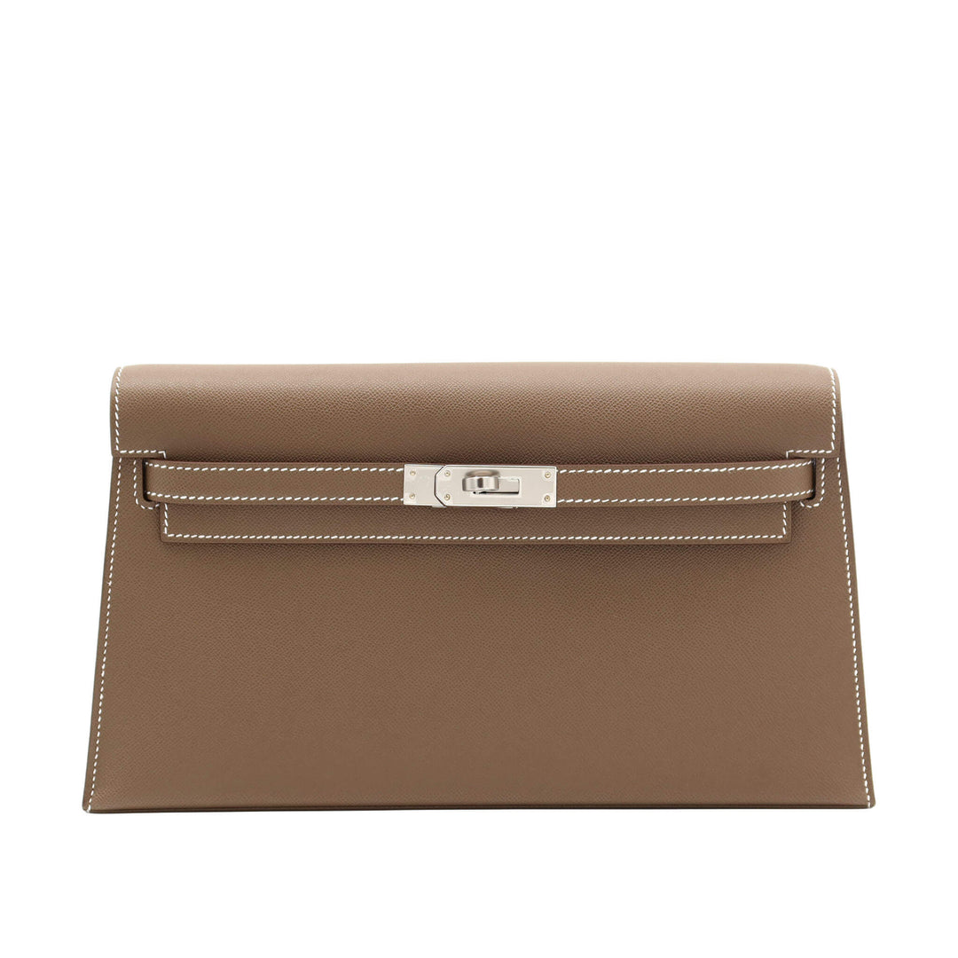 HERMES  エルメス  ケリーエラン  エトゥープ  ヴォーマダム  シルバー金具  G 刻印