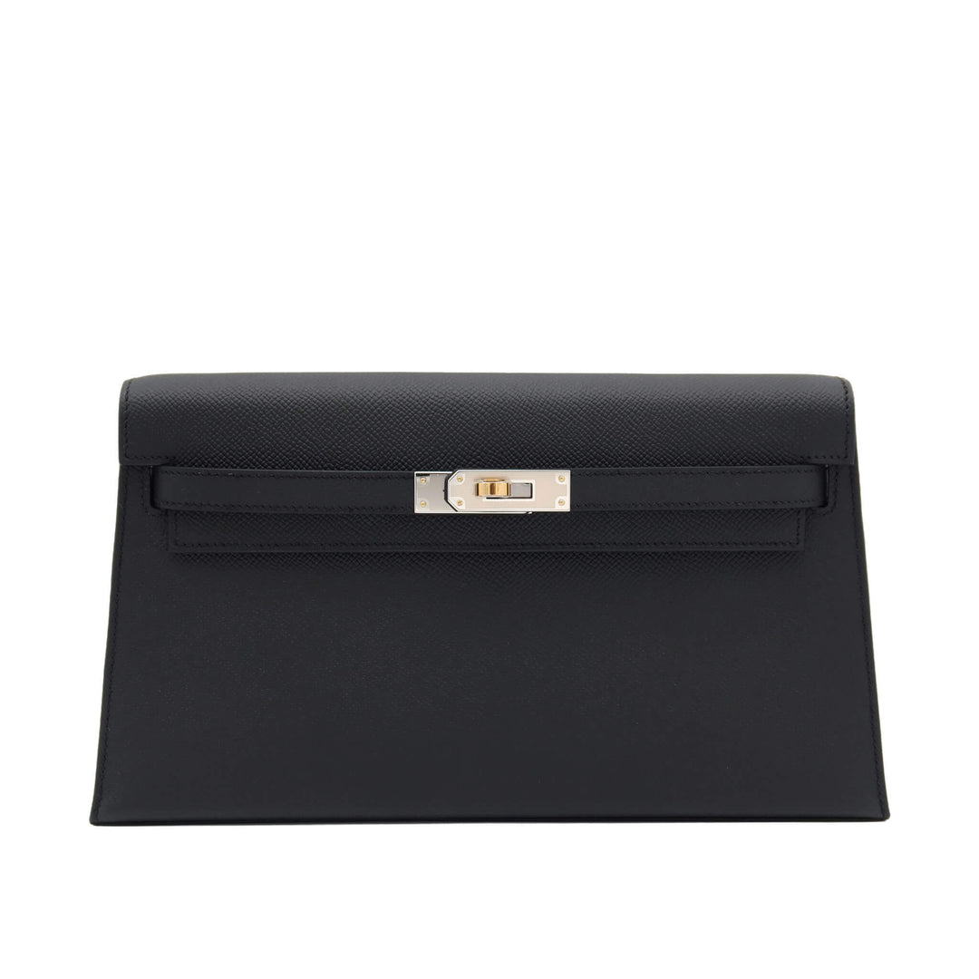 HERMES  エルメス  ケリー エラン  ブラック  エプソン  エレクトラム金具  G 刻印