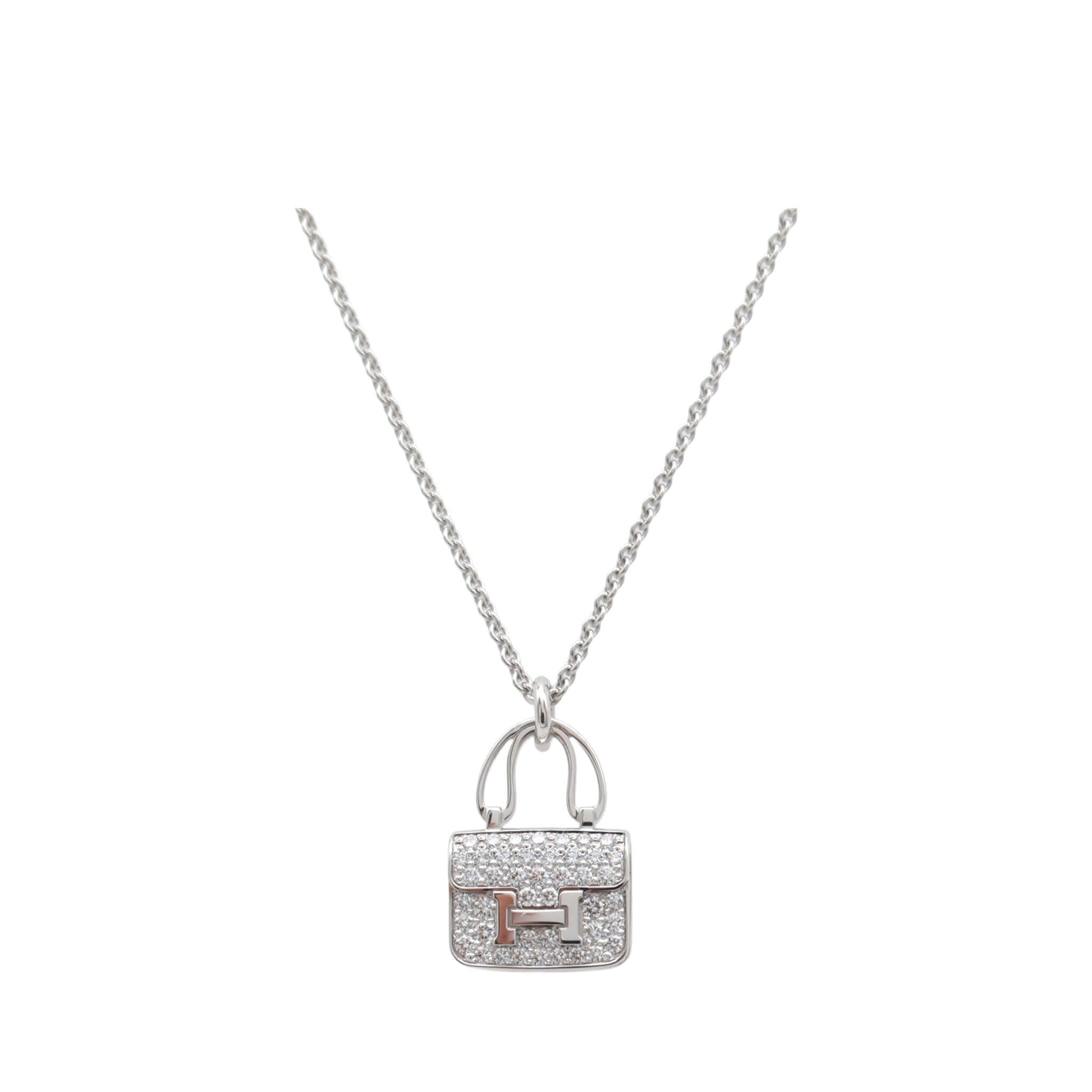 HERMES エルメス ネックレス コンスタンス ダイヤネックレス | GINZA CELIA