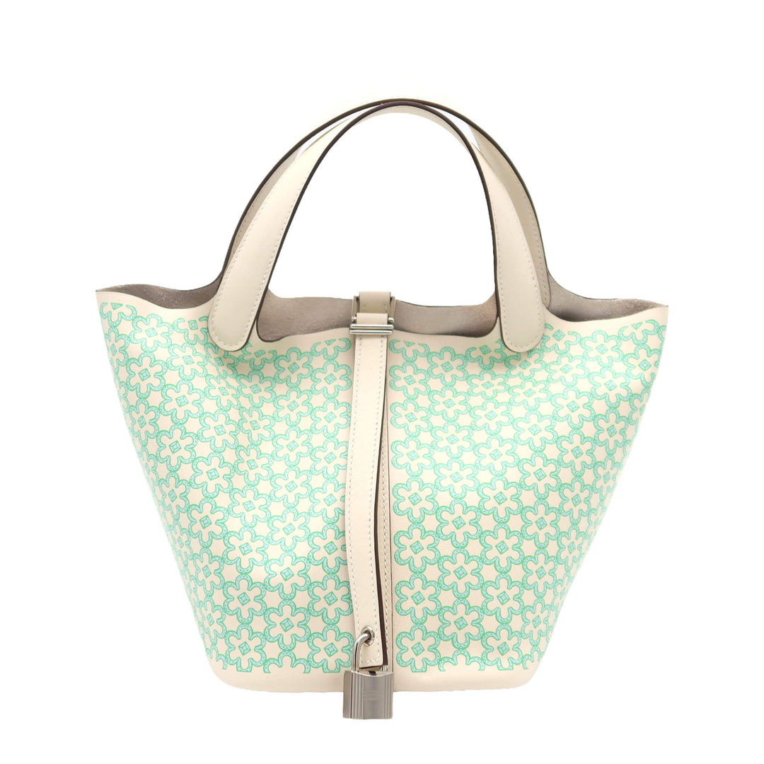 HERMES  エルメス  ピコタンロック 18  ラッキーデイジー  スイフト  シルバー金具  U 刻印 - GINZA CELIA