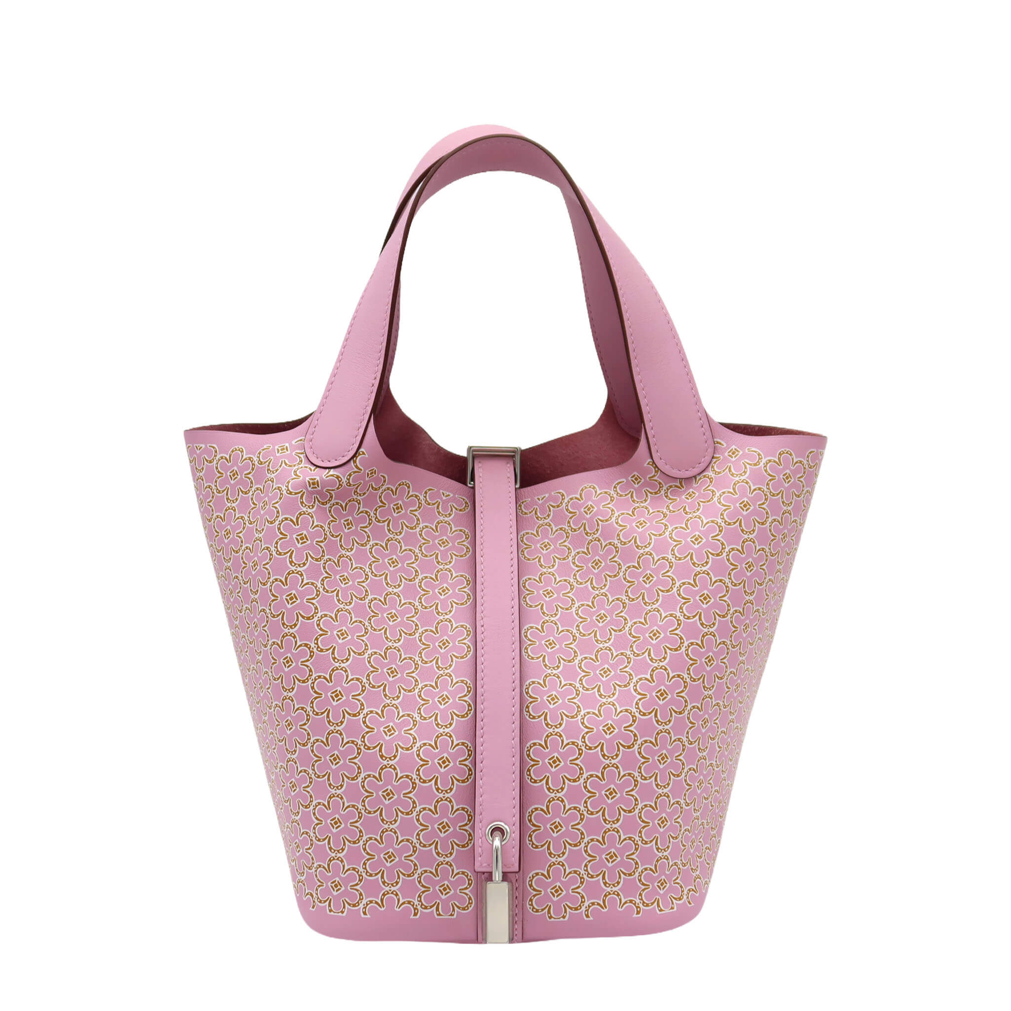 HERMES エルメス ピコタンロック18 ラッキーデイジー モーヴシール