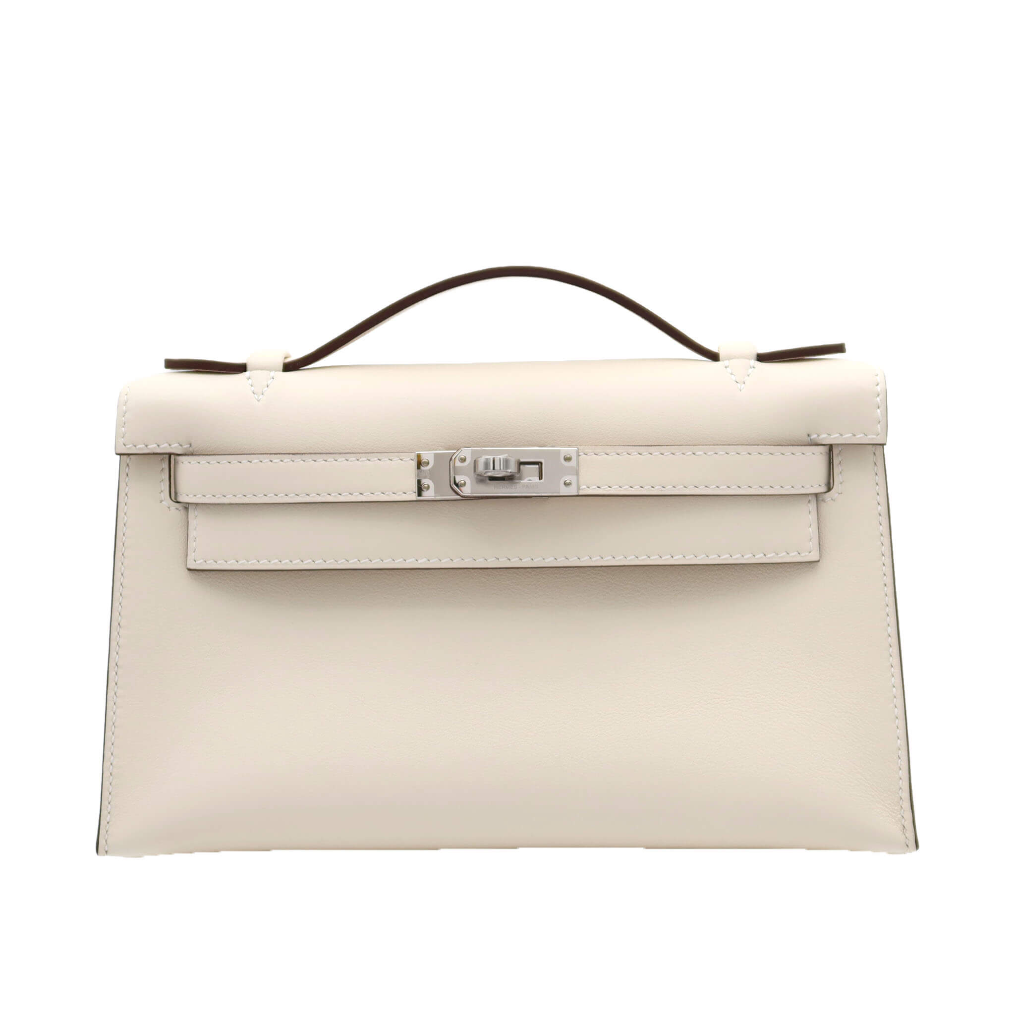 HERMES エルメス ポシェットケリー ナタ スイフト シルバー金具 G刻印