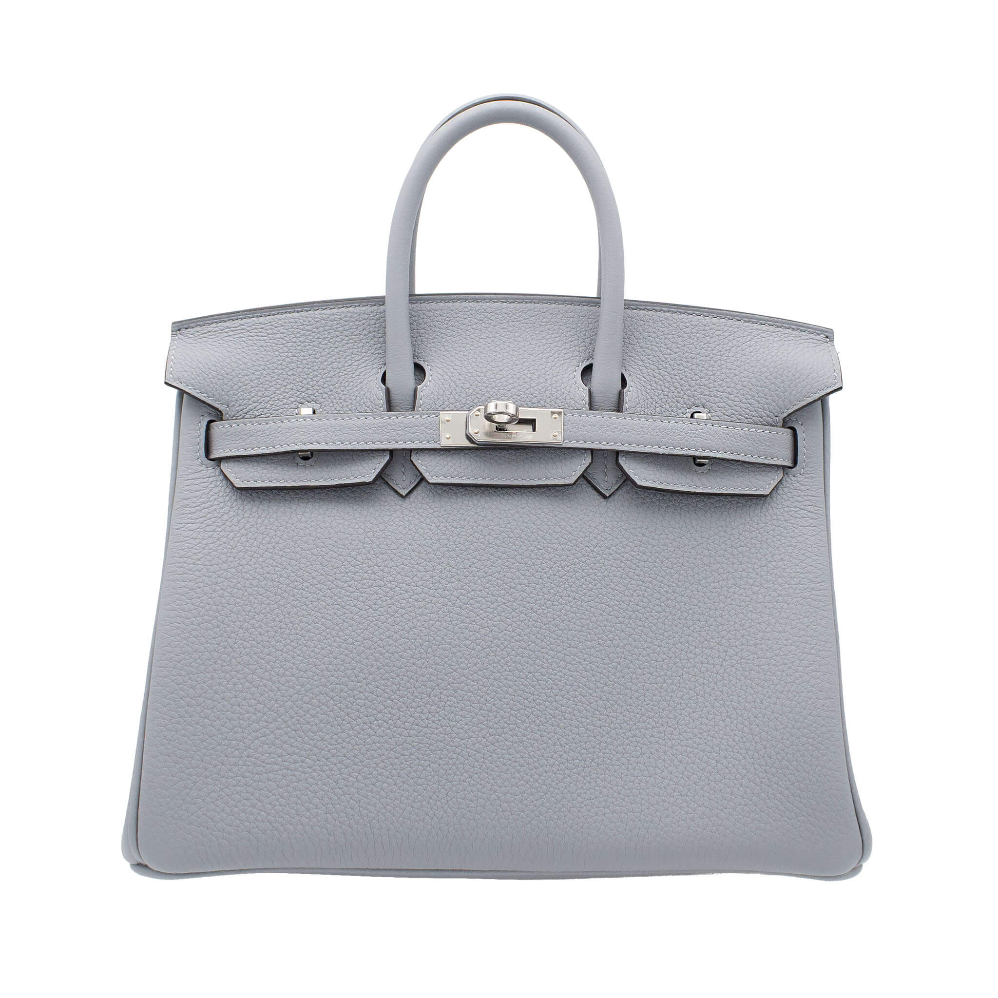 HERMES エルメス バーキン25 グリパンタン トゴ シルバー金具 G刻印