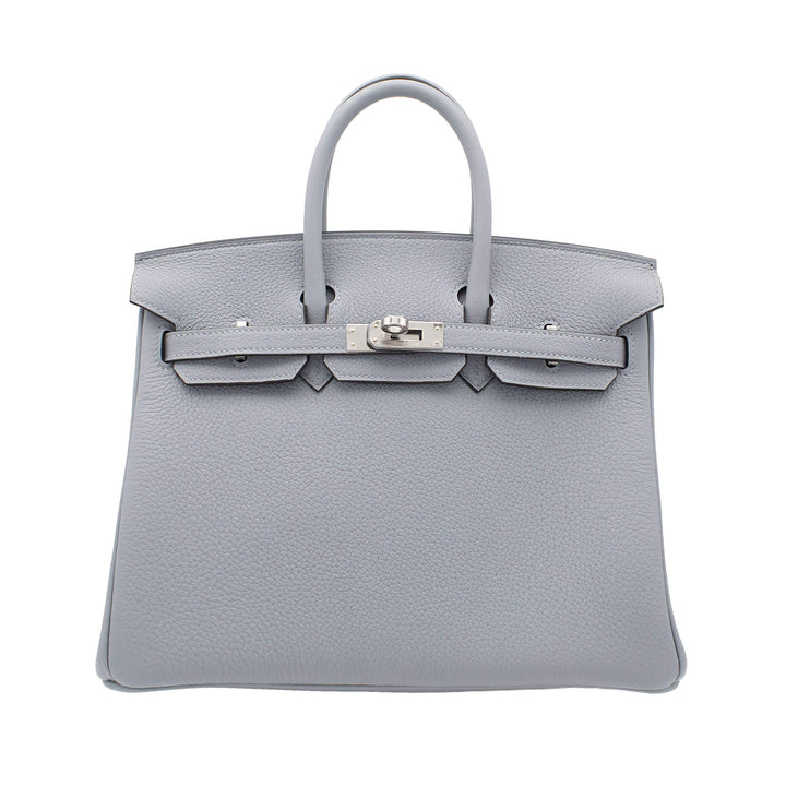 HERMES エルメス バーキン25 グリパンタン トゴ シルバー金具 G刻印