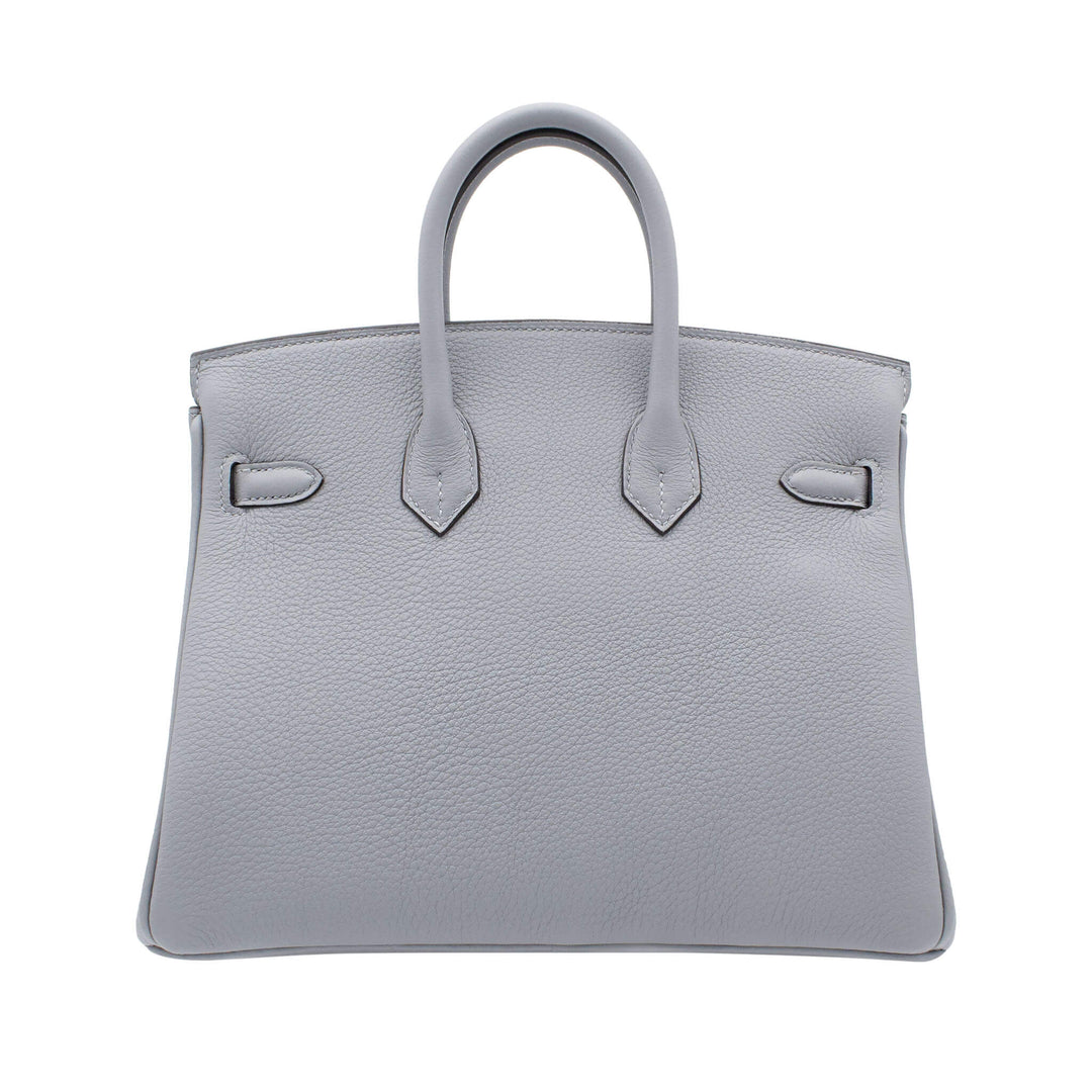 HERMES エルメス バーキン25 グリパンタン トゴ シルバー金具 G刻印
