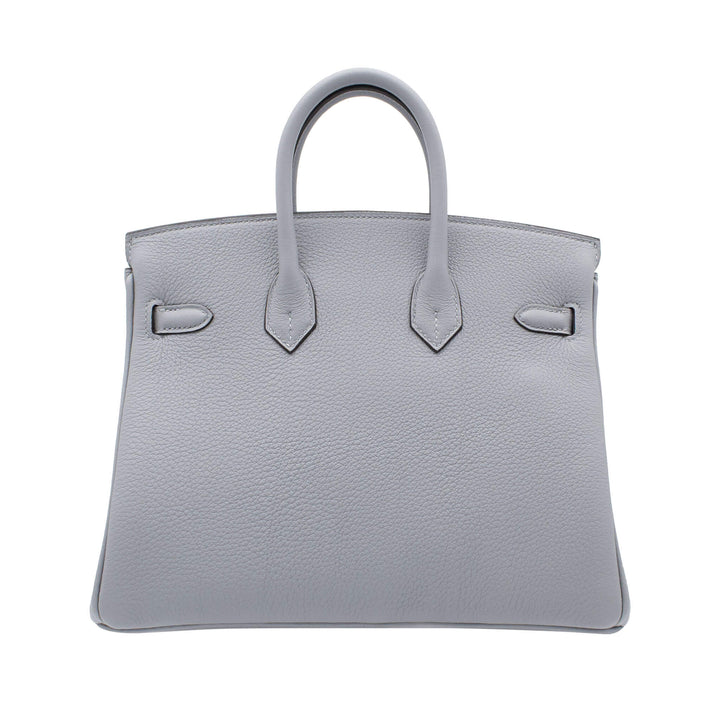 HERMES エルメス バーキン25 グリパンタン トゴ シルバー金具 G刻印