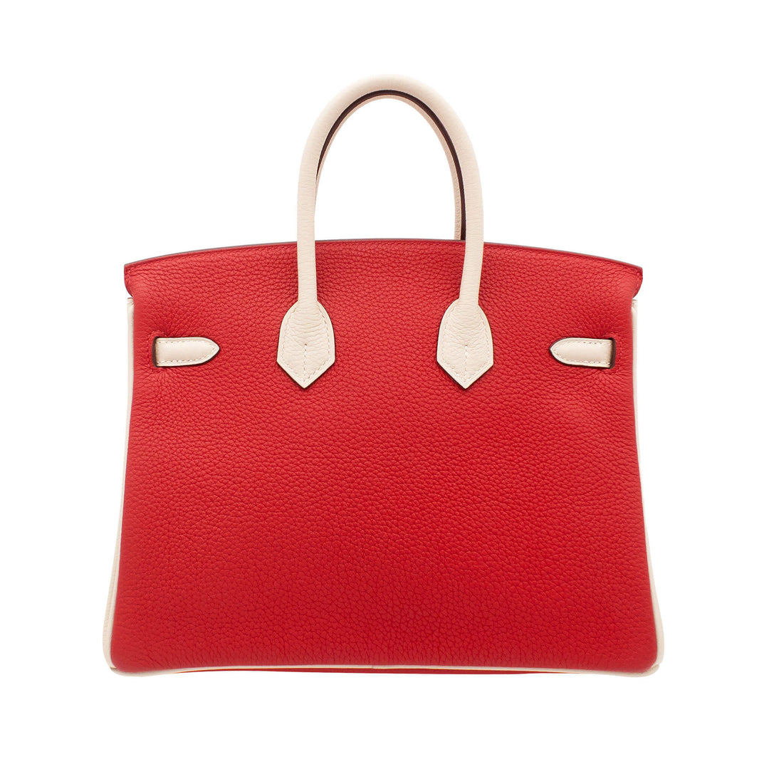 HERMES エルメス バーキン25 SPO ルージュカザック/クレ トゴ マットゴールド金具 U刻印 - GINZA CELIA