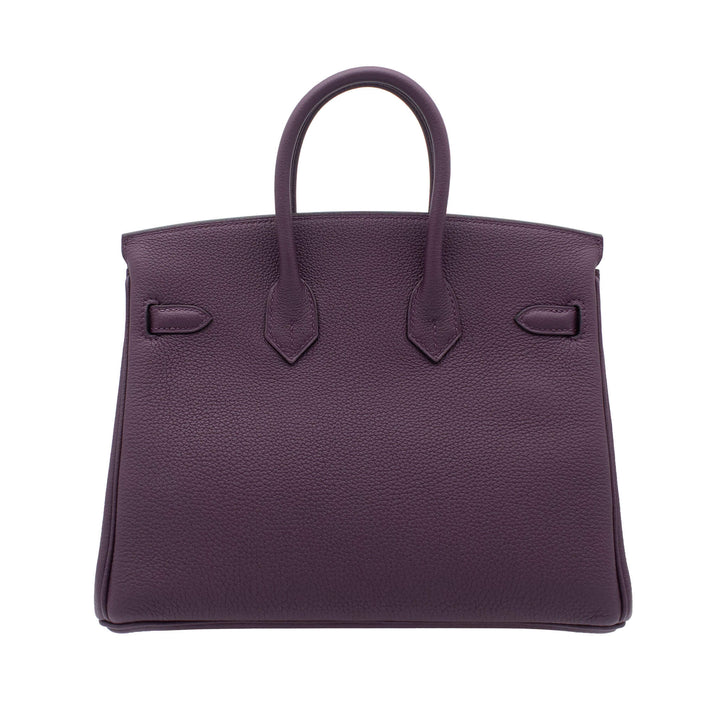 HERMÈS Birkin 25 Cassis Togo Gold Hardware (GHW) Stamp U