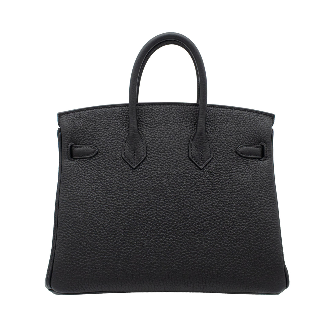 HERMES エルメス バーキン25 ブラック トゴ ゴールド金具 K刻印 - GINZA CELIA