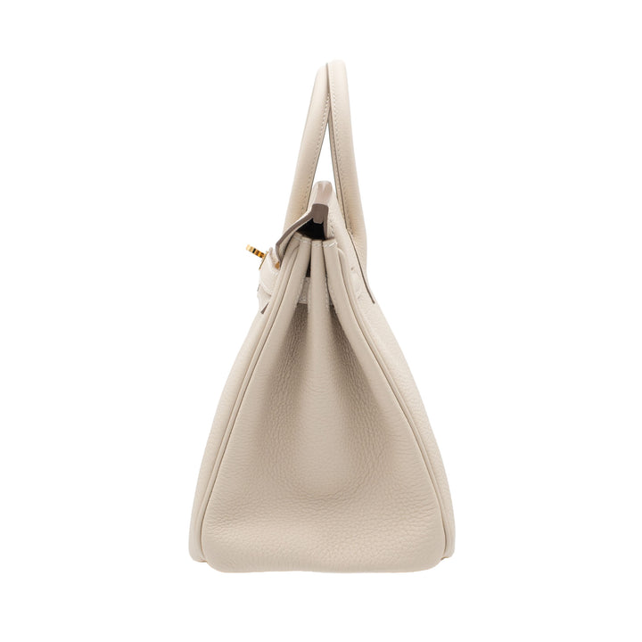 HERMES エルメス バーキン25 クレ トゴ ゴールド金具 G刻印 - GINZA CELIA