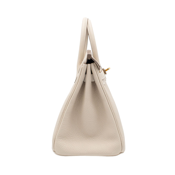 HERMES エルメス バーキン25 クレ トゴ ゴールド金具 G刻印 - GINZA CELIA