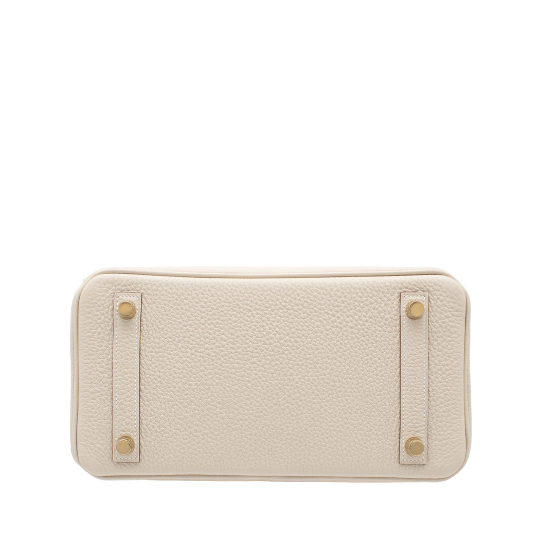 HERMES エルメス バーキン25 クレ トゴ ゴールド金具 G刻印 - GINZA CELIA
